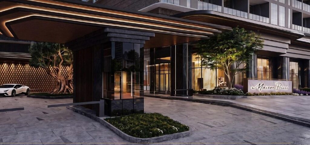 Lối vào chính Maison Privée Ciputra Tây Hồ | Maison Privee Ciputra main arrival entrance, Tay Ho Hanoi