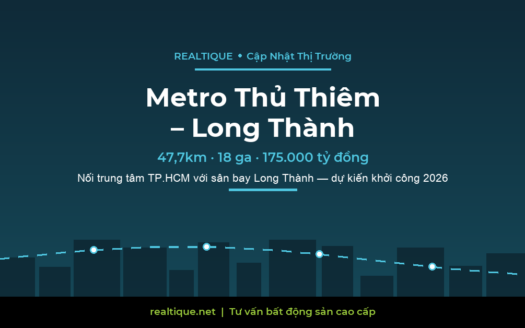 Metro Thủ Thiêm – Long Thành 2026: 47,7km, 18 ga, 175.000 tỷ đồng | Thu Thiem – Long Thanh Metro Line 2026