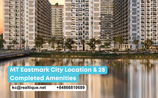 Thumbnail bài vị trí và 28 tiện ích MT Eastmark City Thủ Đức | MT Eastmark City Thu Duc location and 28 completed amenities article thumbnail