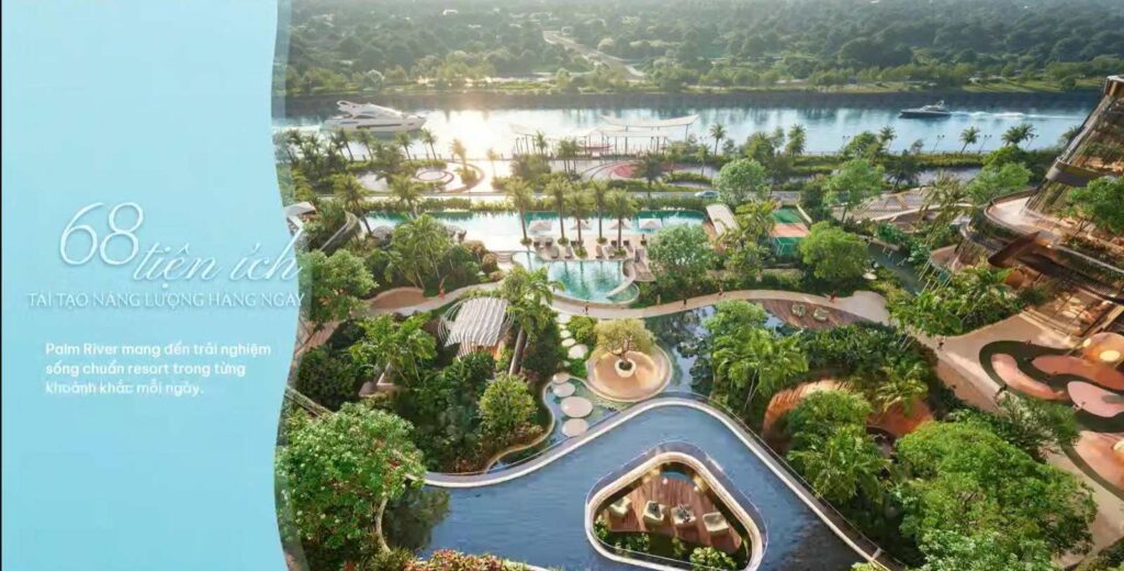 68 tiện ích chuẩn resort Palm River | Palm River 68 resort-style amenities