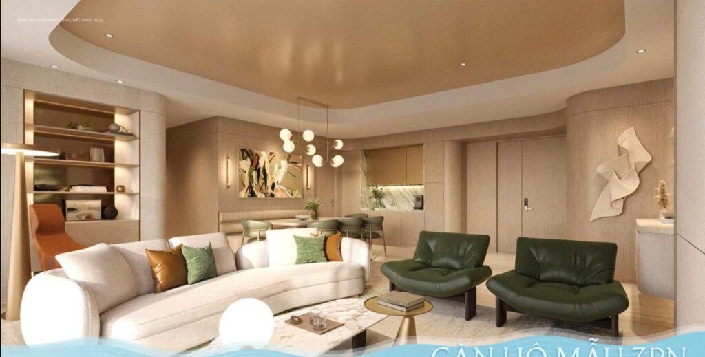 Căn hộ mẫu 3 phòng ngủ Palm River | Palm River 3-bedroom show apartment