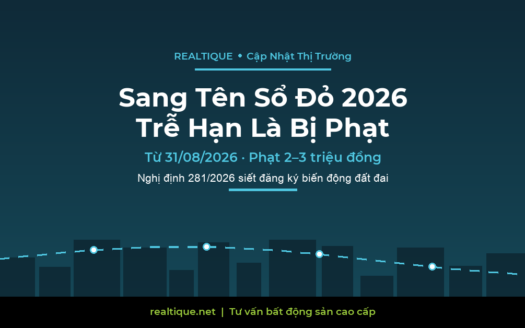 Sang tên sổ đỏ 2026 và Nghị định 281 về đăng ký biến động đất đai | Vietnam land title transfer 2026 and Decree 281 on land registration