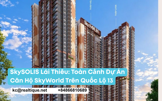 Thumbnail bài viết SkySOLIS Lái Thiêu, dự án căn hộ SkyWorld trên Quốc lộ 13 | Article thumbnail for SkySOLIS Lai Thieu, the SkyWorld apartment project on National Highway 13