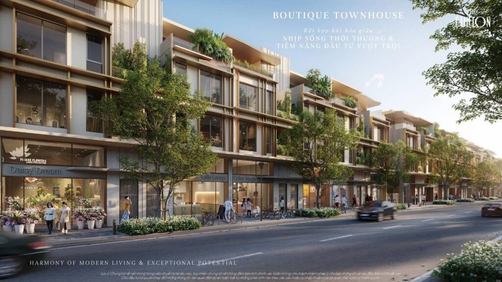 Dãy Boutique Townhouse tại The Fullton | Boutique Townhouse row at The Fullton