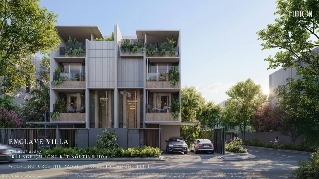 Biệt thự tứ lập Enclave Villa tại The Fullton | Enclave Villa at The Fullton