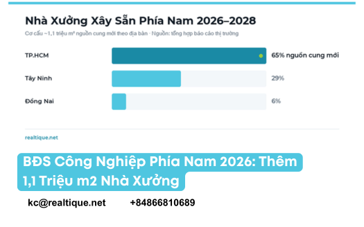 Thumbnail bài BĐS công nghiệp phía Nam | Southern industrial real estate article thumbnail