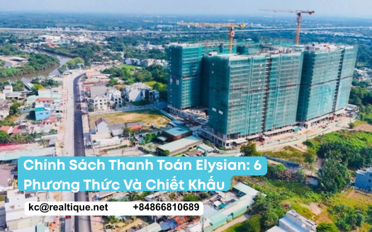 Chính sách thanh toán Elysian: 6 phương thức và chiết khấu