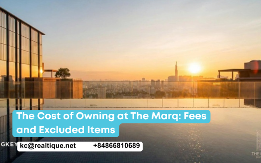 The cost of owning at The Marq: fees and excluded items