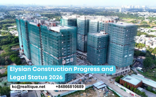Elysian construction progress and legal status 2026