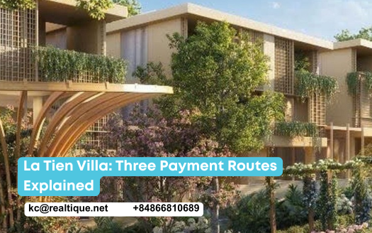 La Tien Villa payment routes at Libera Nha Trang | Chính sách thanh toán La Tiên Villa