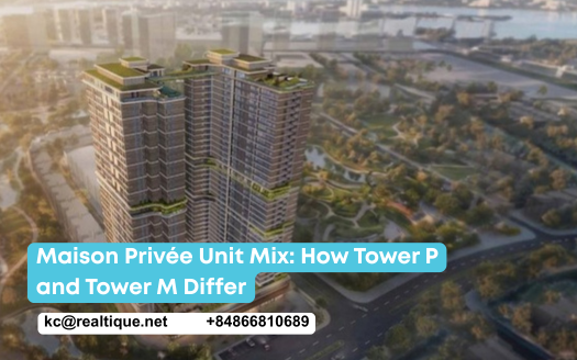 Maison Privee unit mix: how Tower P and Tower M differ