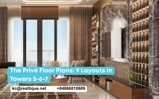 The Prive floor plans, nine layouts in towers 5-6-7 | Mặt bằng The Privé tòa 5-6-7