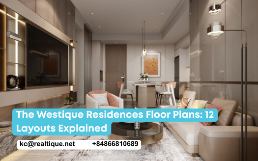 The Westique Residences floor plans: 12 layouts explained