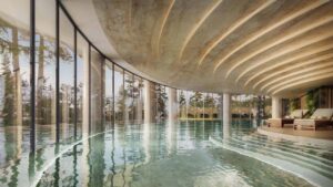 Hồ bơi nước nóng vô cực tại Haus Wellness Center by Chiva-Som, Haus Đà Lạt | Heated infinity pool at the Haus Wellness Center by Chiva-Som, Haus Da Lat