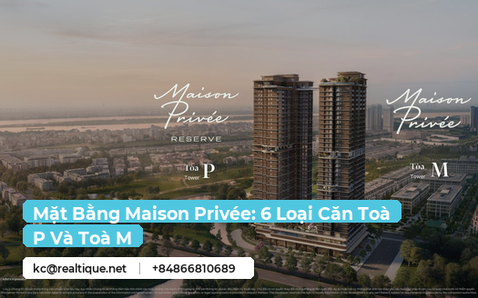 Thumbnail bài viết về sáu mặt bằng căn hộ điển hình của Maison Privée | Thumbnail for the Maison Privée floor plans article
