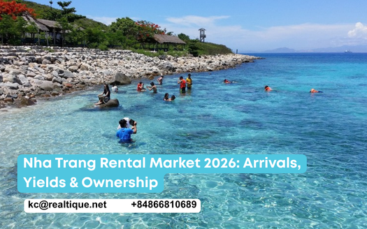 Nha Trang rental market 2026 — 4.6 million international arrivals in H1 | Cho thuê căn hộ Nha Trang 2026