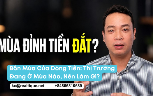 Chu kỳ bất động sản 2026 qua bốn mùa của dòng tiền — thị trường đang ở mùa nào | Vietnam real estate cycle 2026: the four seasons of money