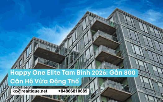 Happy One Elite Tam Bình 2026 — gần 800 căn hộ Vạn Xuân Group động thổ ở Thủ Đức | Happy One Elite Tam Binh, Thu Duc