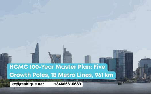 HCMC 100-year master plan presented to the People’s Council, 29 Oct 2026: five growth poles, 18 metro lines | Quy hoạch TP.HCM tầm nhìn 100 năm