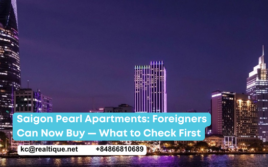 Saigon Pearl apartments 2026: foreigners can now buy — HCMC foreign-ownership list, 8 October 2026 | Saigon Pearl người nước ngoài được mua