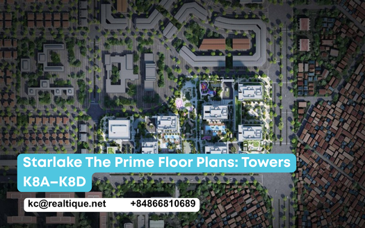 Starlake The Prime floor plans – towers K8A–K8D