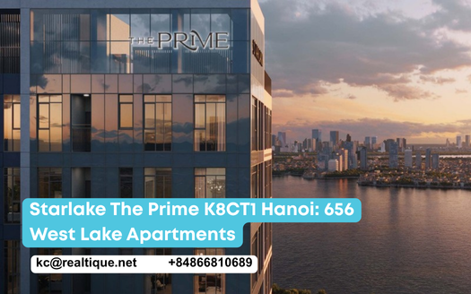 Starlake The Prime K8CT1 Hanoi – 656 West Lake apartments by Daewoo E&C