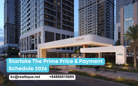 Starlake The Prime price and payment schedule 2026