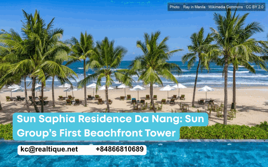 Sun Saphia Residence Da Nang: Sun Group’s first beachfront apartment tower, 30 floors in Ngu Hanh Son | Sun Saphia Residence Đà Nẵng