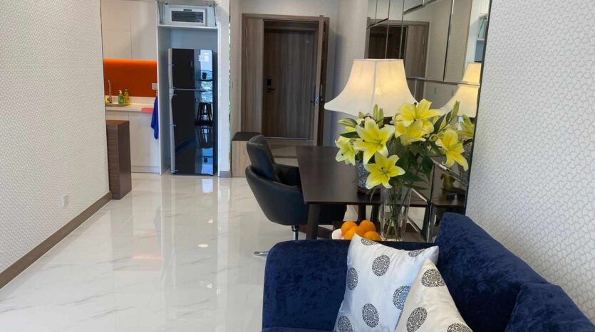 Sunwah Pearl Tháp Whitehouse 1PN 52m² phòng khách | Sunwah Pearl Whitehouse Tower 1BR 52sqm living room