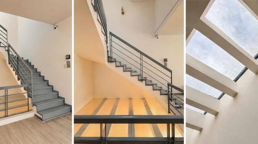 Cầu thang và giếng trời | Staircase and skylights
