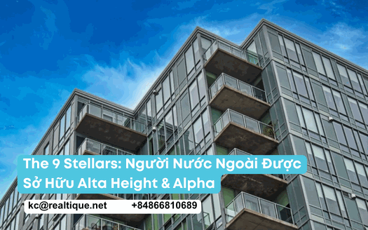 The 9 Stellars — Alta Height và Alpha Residence vào danh mục người nước ngoài được sở hữu | The 9 Stellars on HCMC foreign-ownership list