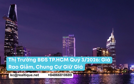 Thị trường bất động sản TP.HCM quý 3/2026 | Ho Chi Minh City property market Q3 2026