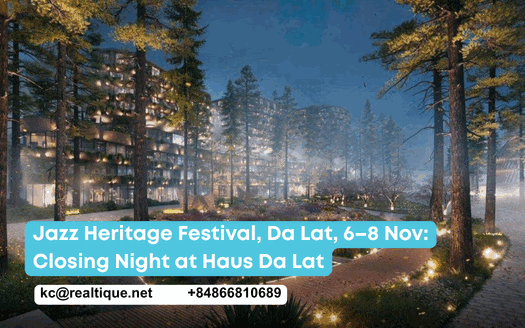 Vietnam Jazz Heritage Festival, Da Lat, 6–8 Nov 2026, closing night at Haus Da Lat | Vietnam Jazz Heritage Festival 2026 tại Đà Lạt