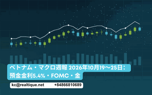 ベトナム・マクロ週報 2026年10月19〜25日 | Vietnam Macro Week in Review (JA thumbnail)