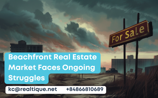 Beachfront Real Estate Market Faces Ongoing Struggles in 2024