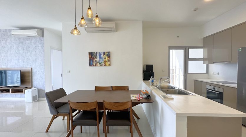 125m2, 3 Bedroom Fully Furnished Apartment in Estella Heights, An Phu Ward, Thu Duc City, Ho Chi Minh City