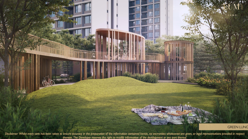 46m2, 1 Bedroom Apartment in Lumi Signature, Lumi Hanoi, Thang Long Avenue Road, Nam Tu Liem District,  Hanoi City
