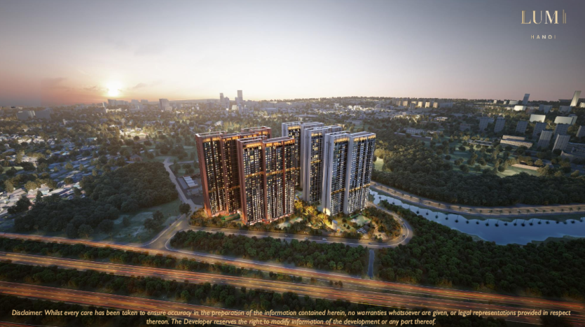46m2, 1 Bedroom Apartment in Lumi Signature, Lumi Hanoi, Thang Long Avenue Road, Nam Tu Liem District,  Hanoi City