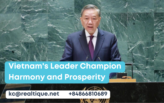 Vietnam's Leader Champion Harmony and Prosperity